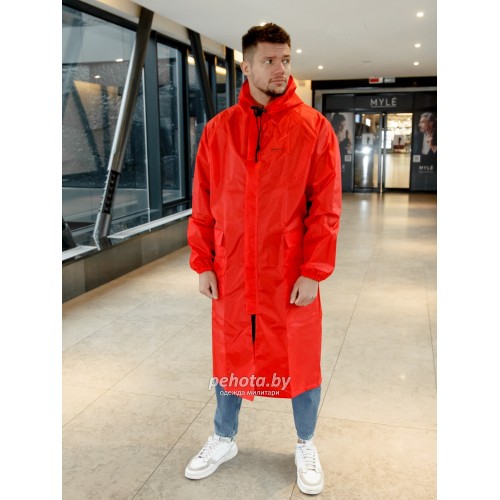 Плащ влагонепроницаемый Красный | Пехота фото 2