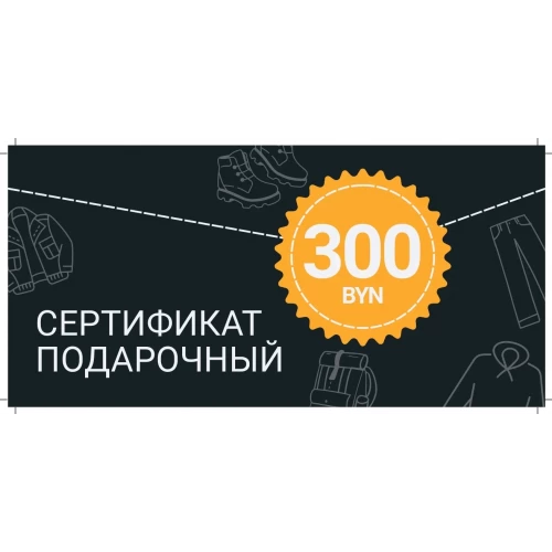 Подарочный сертификат на 300 рублей фото 1