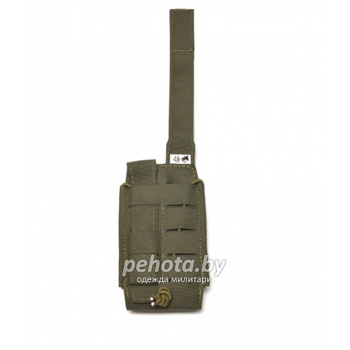 Подсумок для автоматного магазина с лазерной резкой молле Olive | LAF фото 4
