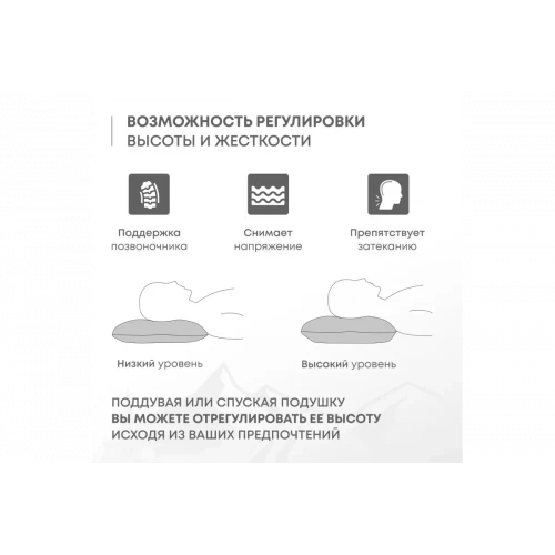 Подушка туристическая Sweet коричневый | RSP фото 9