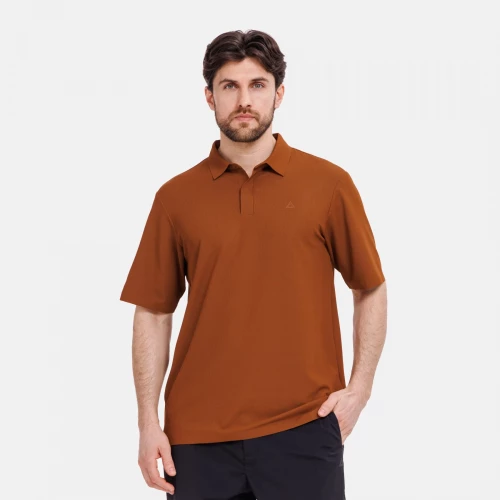 Поло Wrangel TP-0004-30 Brown | APEX фото 3