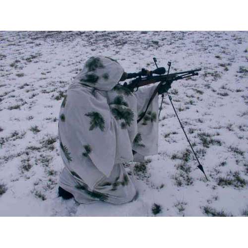 Пончо маскировочное белое | Бундесвер фото 2