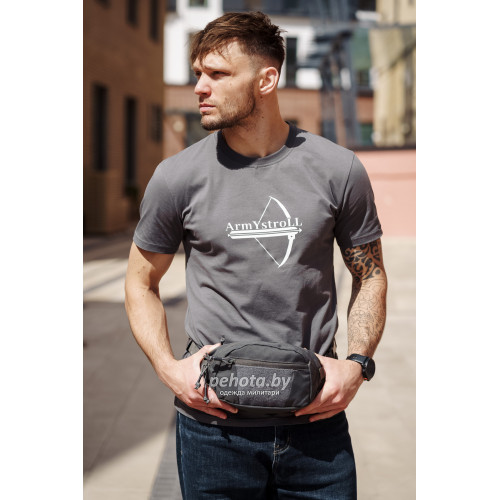 Поясная сумка Bandicoot Light grey | Army stroll фото 3