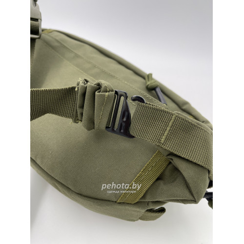 Поясная сумка Bandicoot Olive green | Army stroll фото 12