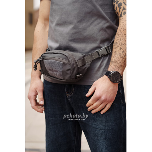 Поясная сумка Possum Light grey | Army stroll фото 3