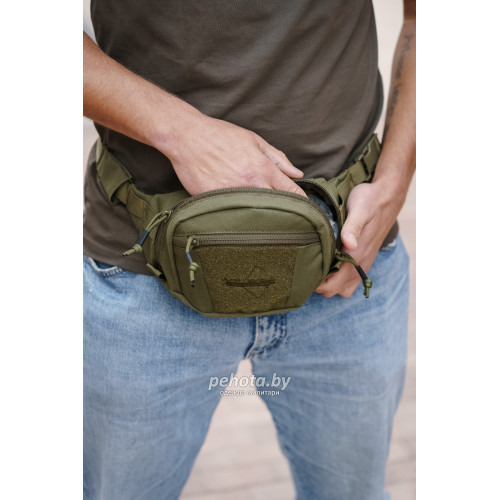 Поясная сумка Possum Olive green | Army stroll фото 3