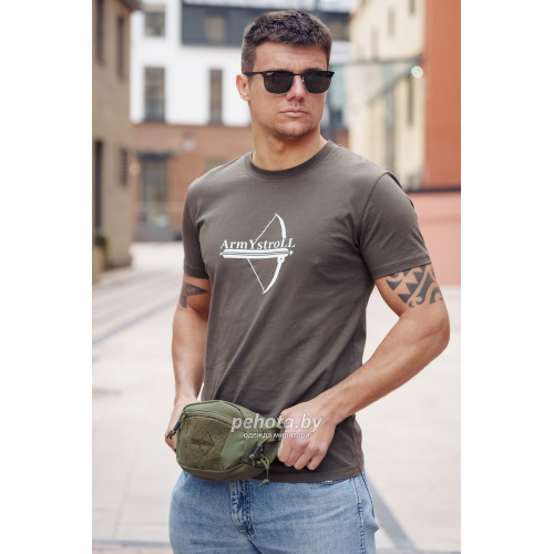 Поясная сумка Possum Olive green | Army stroll фото 2