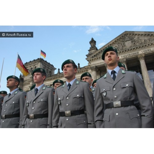 Ремень Бундесвер оригинал кожаный фото 3