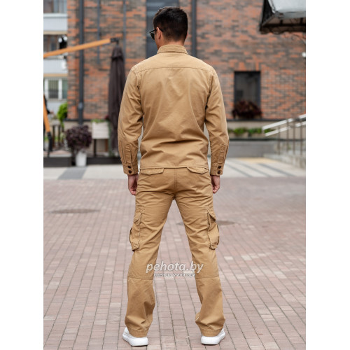 Рубашка 2519 Military Classic Coyote | HAPPER & NEYER фото 5