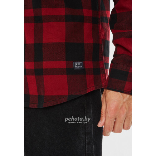 Рубашка Austin 3538 Red Check | Vintage Industries фото 4