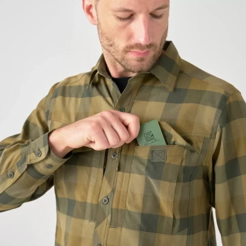 Рубашка Defender Mk2 Bayou Moss Checkered | Helikon-Tex фото 11