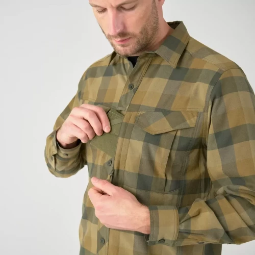 Рубашка Defender Mk2 Bayou Moss Checkered | Helikon-Tex фото 13