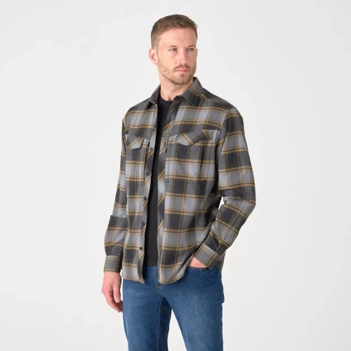 Рубашка Defender Mk2 Dark Ochre Plaid | Helikon-Tex фото 1