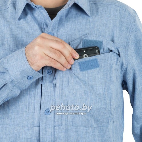 Рубашка Defender Mk2 Gentleman Shirt Melange Blue | Helikon-Tex фото 4