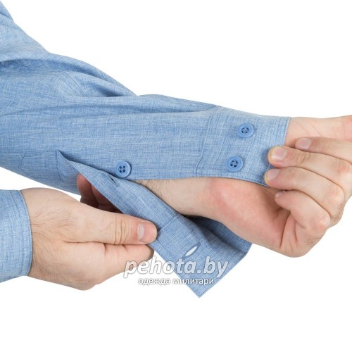Рубашка Defender Mk2 Gentleman Shirt Melange Blue | Helikon-Tex фото 7