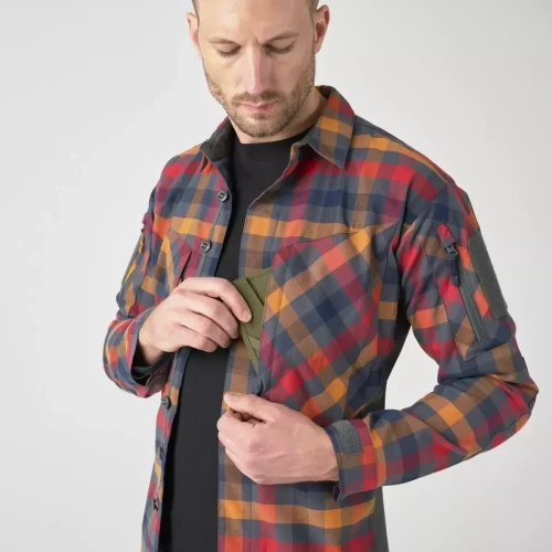 Рубашка MBDU Dark Autumn Checkered | Helikon-Tex фото 7
