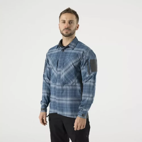 Рубашка MBDU Western Blue Plaid | Helikon-Tex фото 1