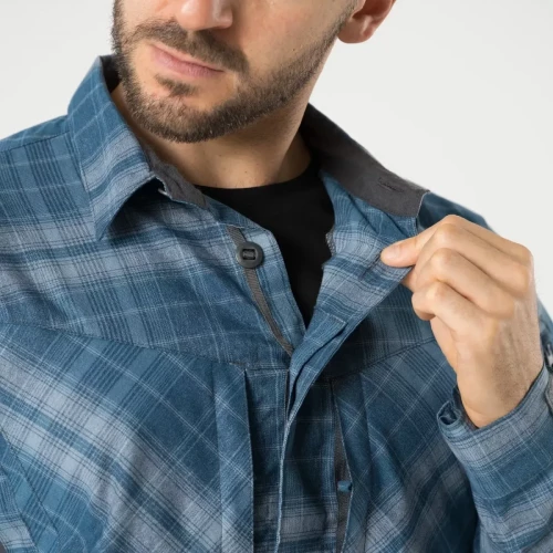 Рубашка MBDU Western Blue Plaid | Helikon-Tex фото 5