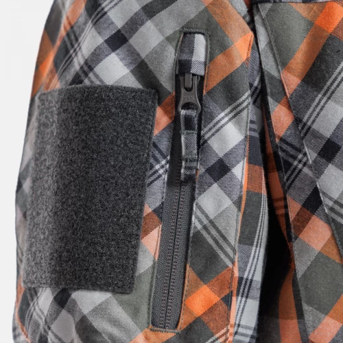 Рубашка Mont Blanc SR-0003-38 Olive Plaid | APEX фото 11