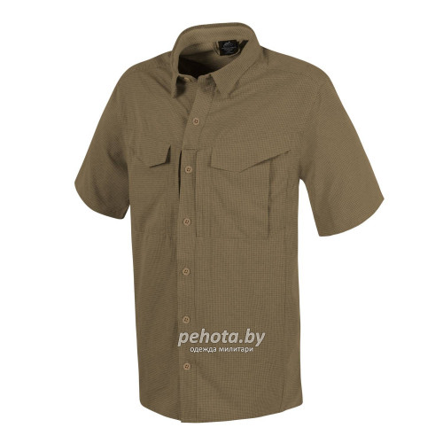 Рубашка с коротким рукавом Defender Mk2 UltraLight Silver Mink | Helikon-Tex фото 1