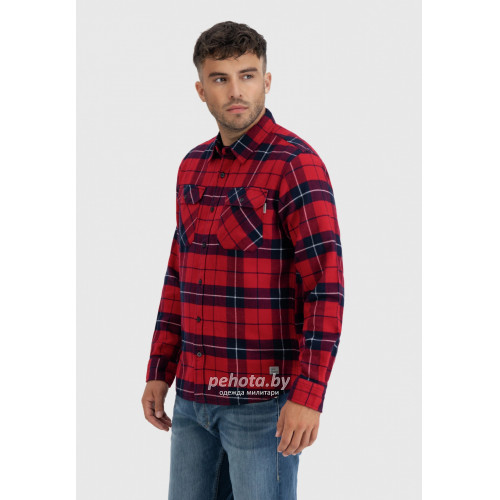 Рубашка Sem flannel 23104 red check-Sem | Vintage Industries фото 1