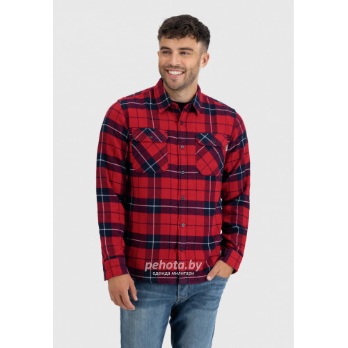 Рубашка Sem flannel 23104 red check-Sem | Vintage Industries фото 2
