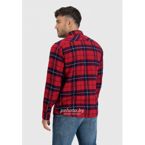 Рубашка Sem flannel 23104 red check-Sem | Vintage Industries фото 3