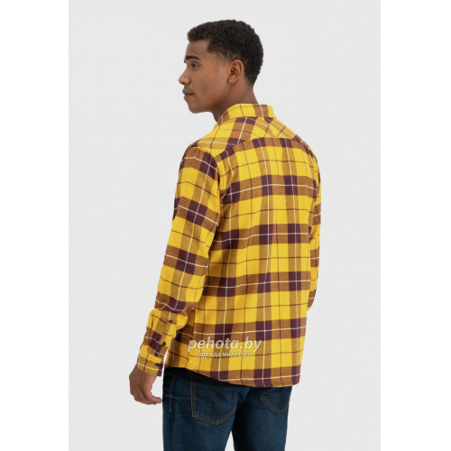 Рубашка Sem flannel 23104 yellow check-Sem | Vintage Industries фото 3