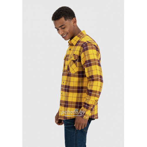 Рубашка Sem flannel 23104 yellow check-Sem | Vintage Industries фото 1