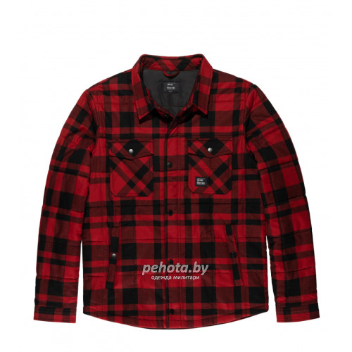 Рубашка Square+padded 3545 red check | Vintage Industries фото 17