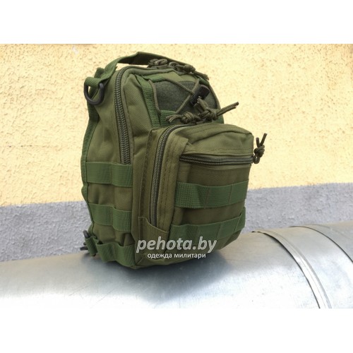 Рюкзак через плечо Point Tactical Olive | SFe фото 1