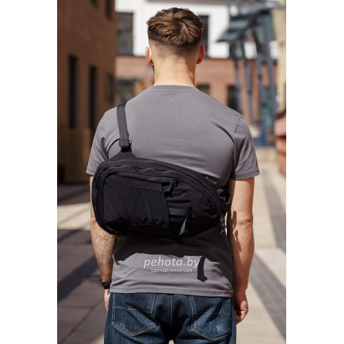 Рюкзак EDC Sling Black | Army Stroll фото 5