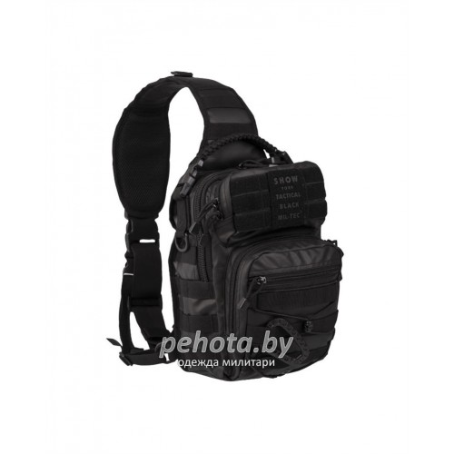 Рюкзак однолямочный Assault Pack 10L Tactical Black | Mil-Tec фото 1