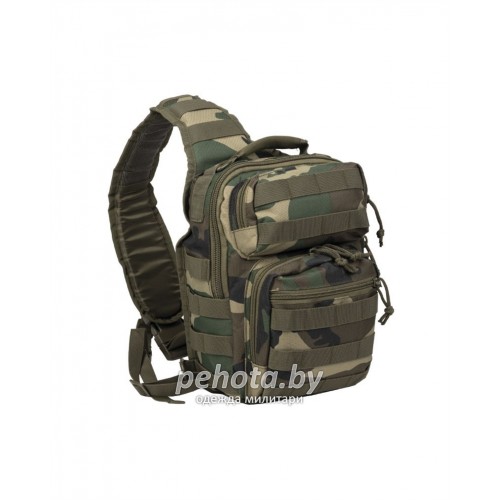 Рюкзак однолямочный Assault Pack SM Woodland | Mil-Tec фото 1