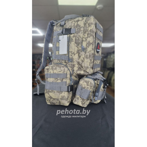 Рюкзак Тактический BL002 с разгрузкой ACU 55L | Lupu Gear фото 4