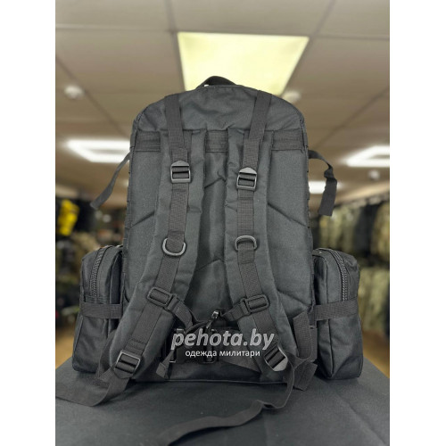Рюкзак Тактический BL002 с разгрузкой Black 55L | Lupu Gear фото 3