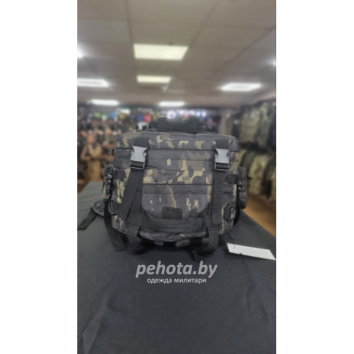 Рюкзак Тактический BL002 с разгрузкой Black Multicam 55L | Lupu Gear фото 5