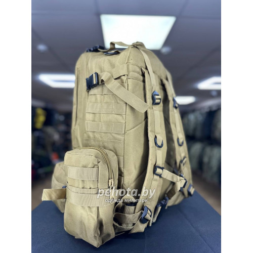 Рюкзак Тактический BL002 с разгрузкой Coyote 55L | Lupu Gear фото 2