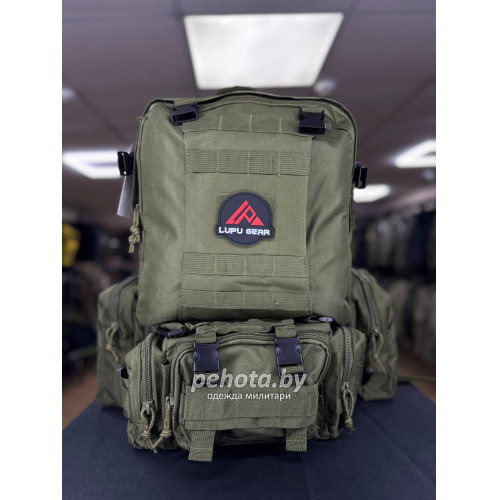 Рюкзак Тактический BL002 с разгрузкой Green 55L | Lupu Gear фото 1