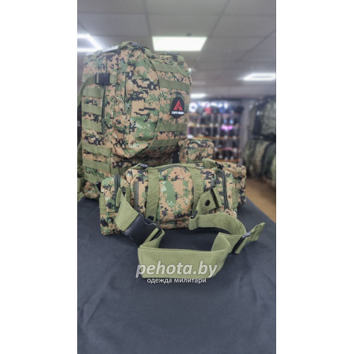 Рюкзак Тактический BL002 с разгрузкой Marpat 55L | Lupu Gear фото 6