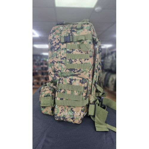 Рюкзак Тактический BL002 с разгрузкой Marpat 55L | Lupu Gear фото 2