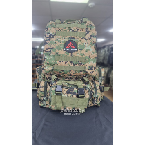 Рюкзак Тактический BL002 с разгрузкой Marpat 55L | Lupu Gear фото 1