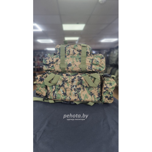 Рюкзак Тактический BL002 с разгрузкой Marpat 55L | Lupu Gear фото 7