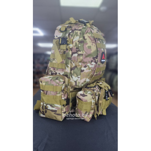 Рюкзак Тактический BL002 с разгрузкой Multicam 55L | Lupu Gear фото 4