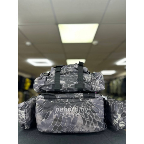 Рюкзак Тактический BL002 с разгрузкой Phyton Black 55L | Lupu Gear фото 6