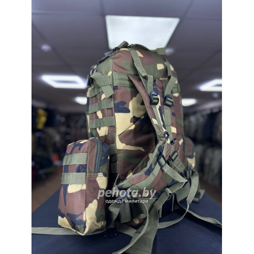 Рюкзак Тактический BL002 с разгрузкой Woodland 55L | Lupu Gear фото 2