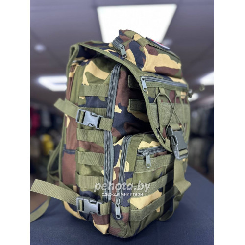 Рюкзак Тактический BL013 Molle Military Woodland 40L | Lupu Gear фото 4