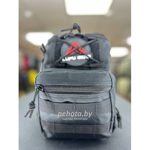 Рюкзак тактический BL050 One Strap Short Black 5L | Lupu Gear фото 1