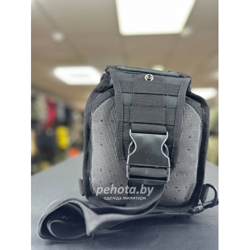 Рюкзак тактический BL050 One Strap Short Black 5L | Lupu Gear фото 3