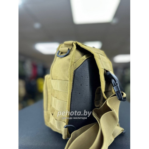Рюкзак тактический BL050 One Strap Short Coyote 5L | Lupu Gear фото 2